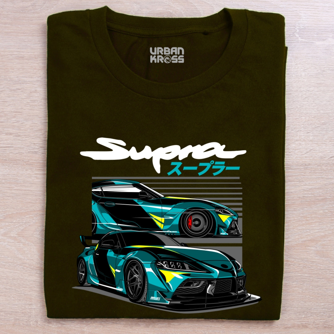 Racing Car Supra Unisex Classic Crew T-Shirt