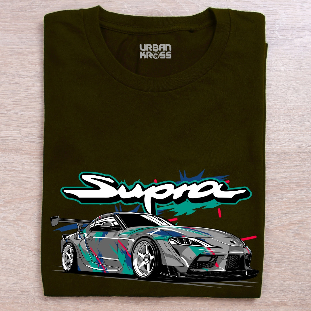 Racing Car Supra Unisex Classic Crew T-Shirt
