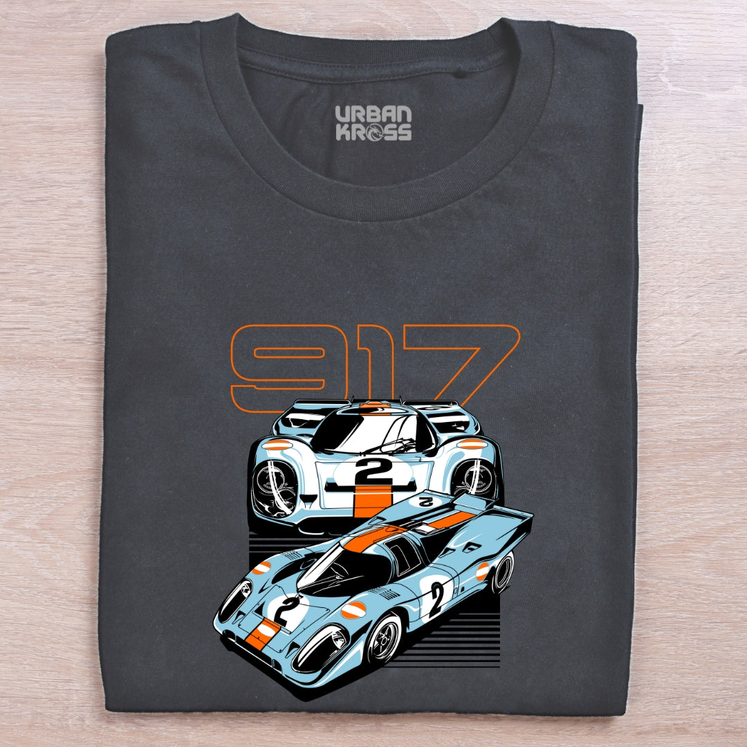 Racing Car 917 Unisex Classic Crew T-Shirt