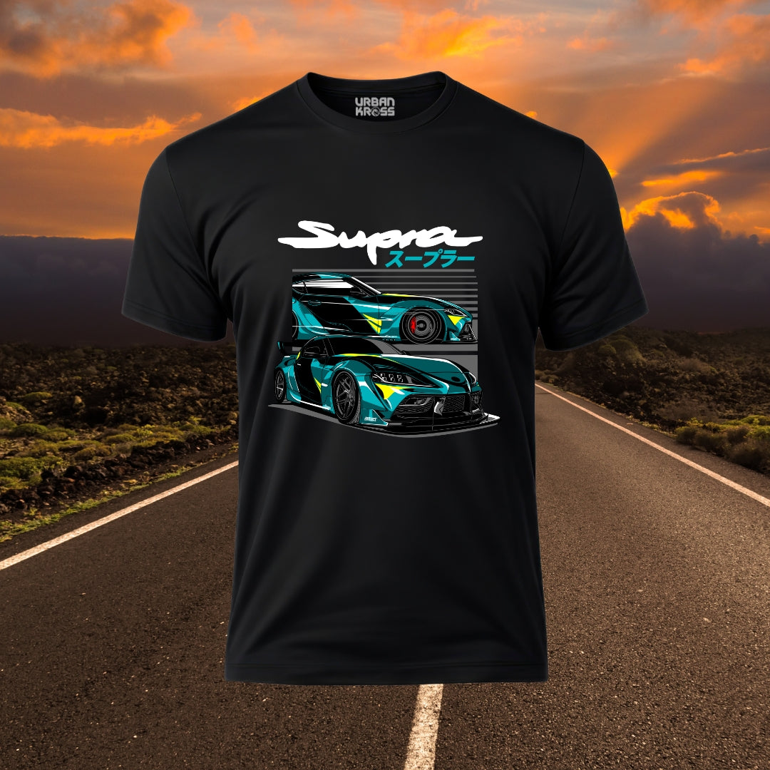 Racing Car Supra Unisex Classic Crew T-Shirt