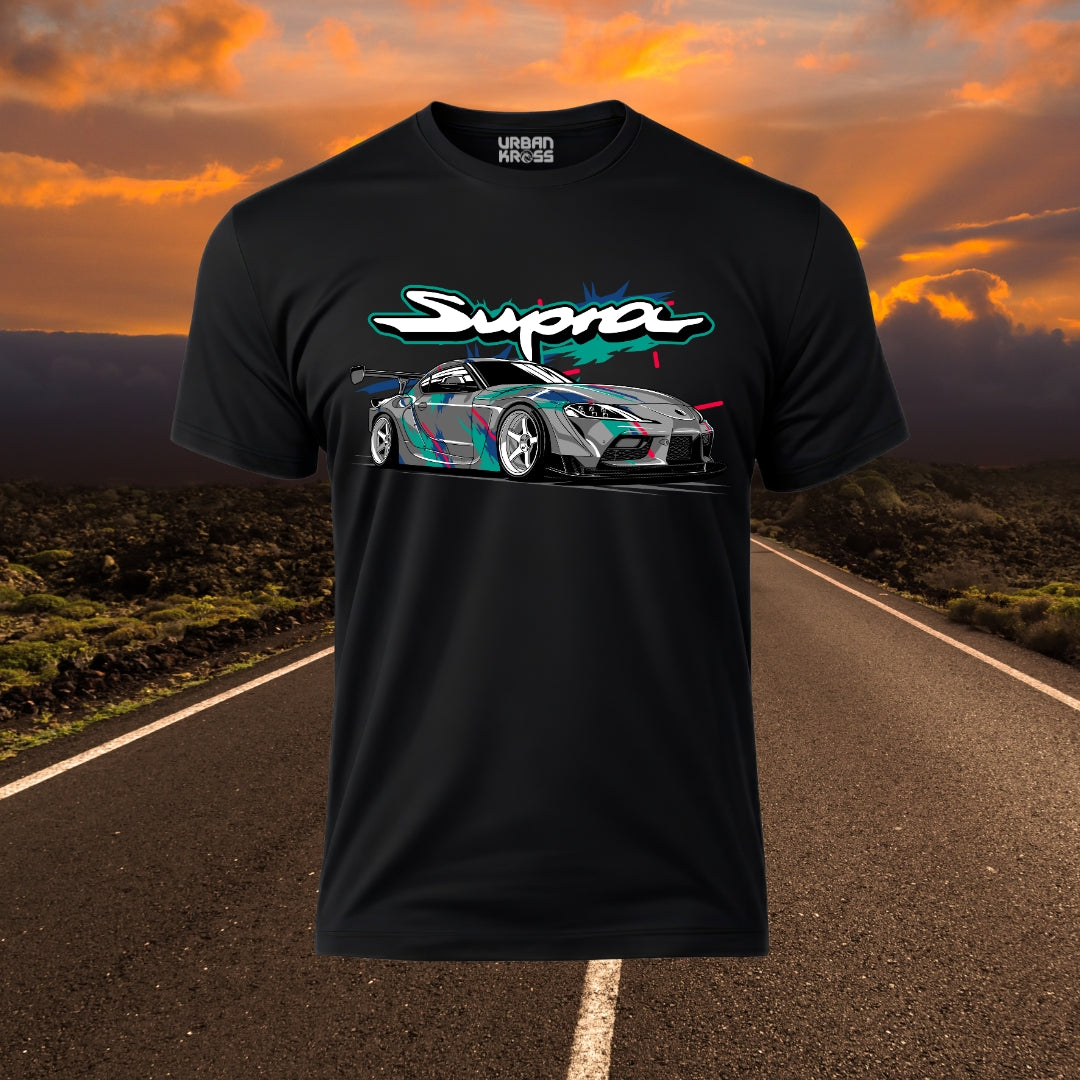 Racing Car Supra Unisex Classic Crew T-Shirt