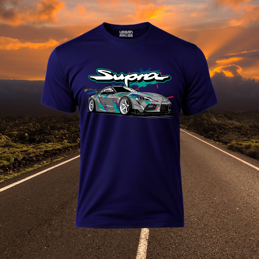 Racing Car Supra Unisex Classic Crew T-Shirt