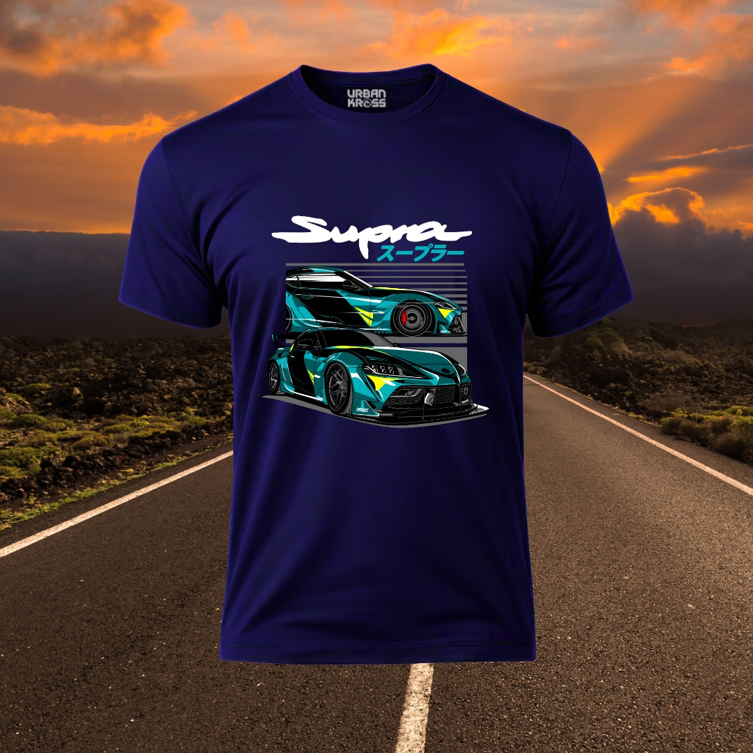 Racing Car Supra Unisex Classic Crew T-Shirt