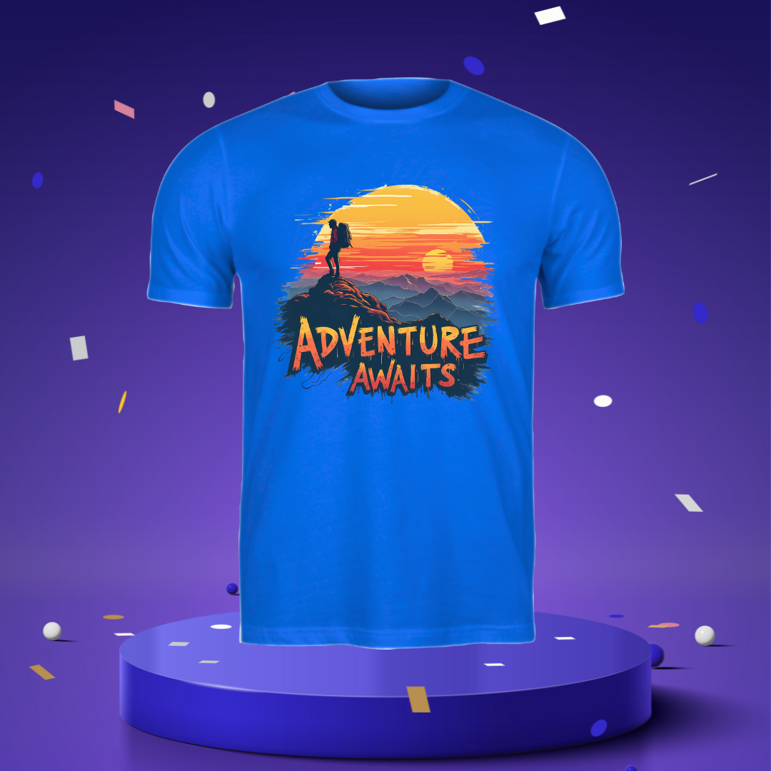 Adventure Awaits Unisex Dark Tshirts