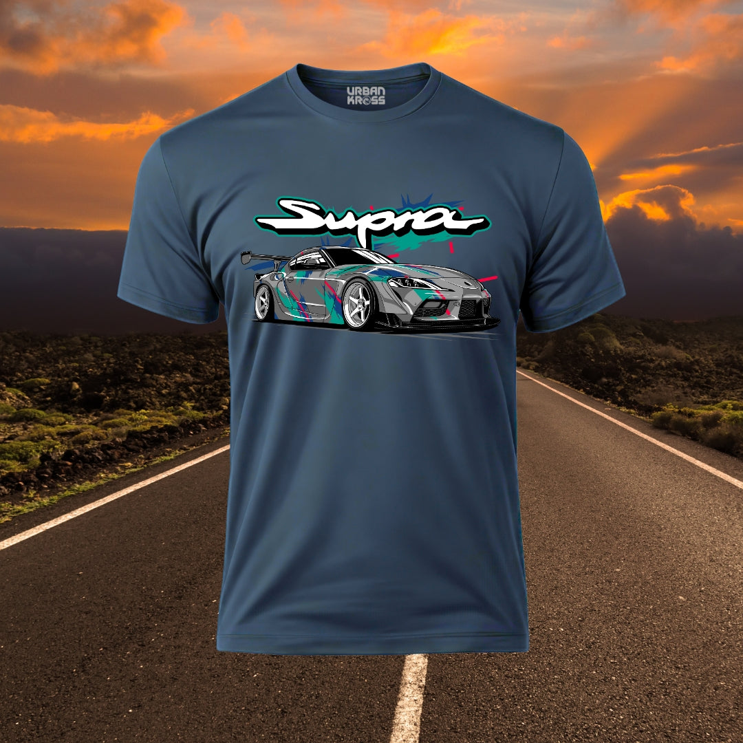 Racing Car Supra Unisex Classic Crew T-Shirt