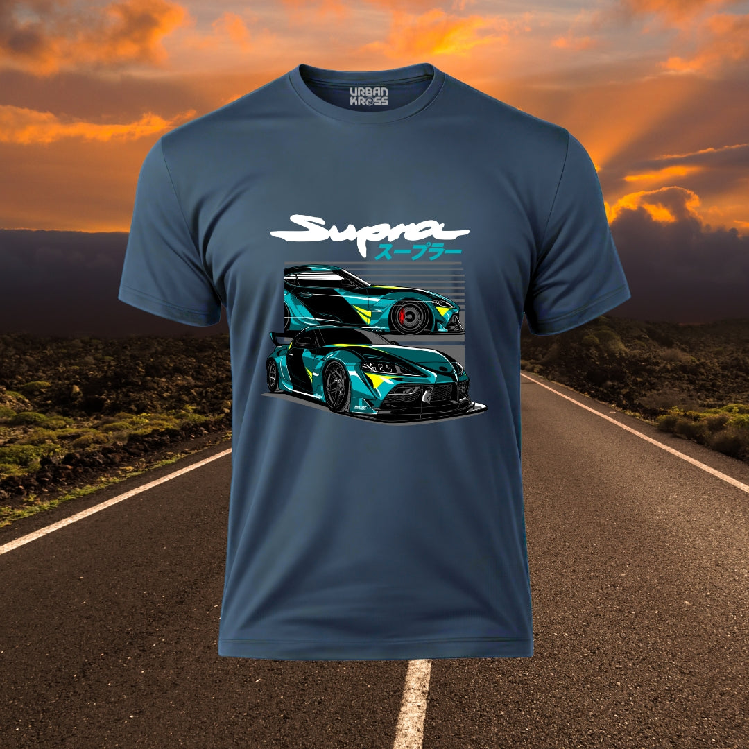 Racing Car Supra Unisex Classic Crew T-Shirt