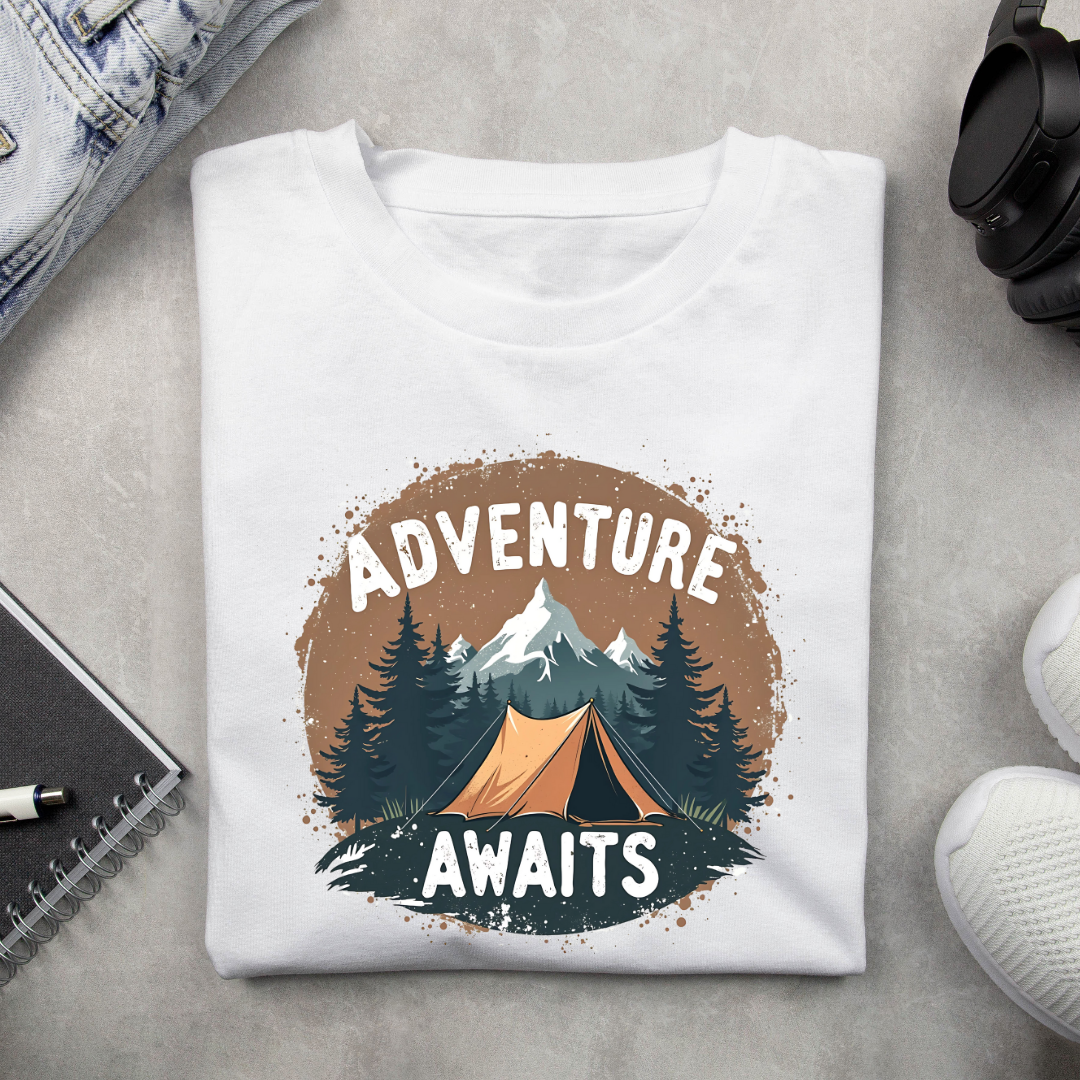 Adventure Awaits Light Unisex Tshirts