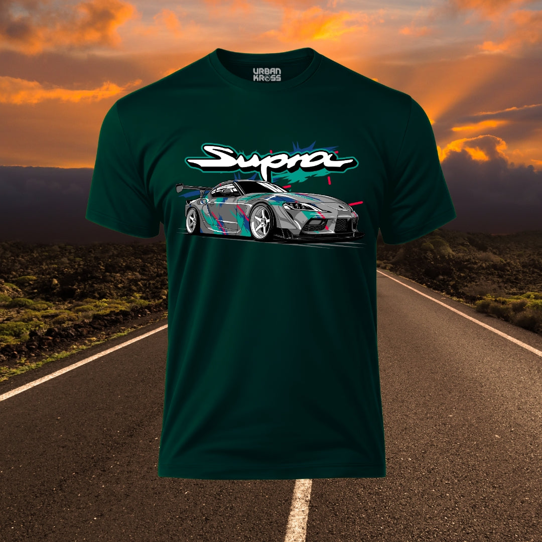 Racing Car Supra Unisex Classic Crew T-Shirt