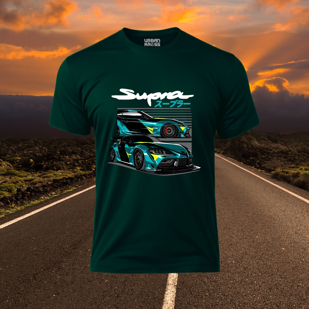 Racing Car Supra Unisex Classic Crew T-Shirt