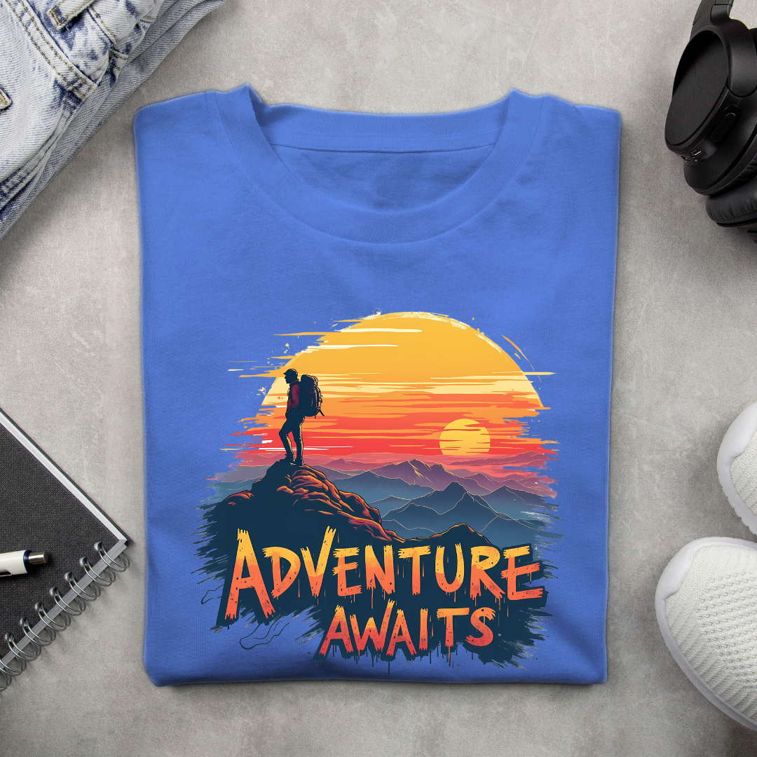 Adventure Awaits Unisex Dark Tshirts