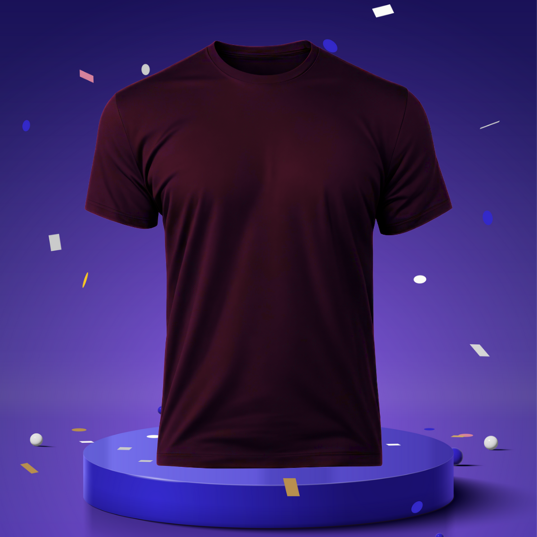 Plain Dark Unisex Tshirt