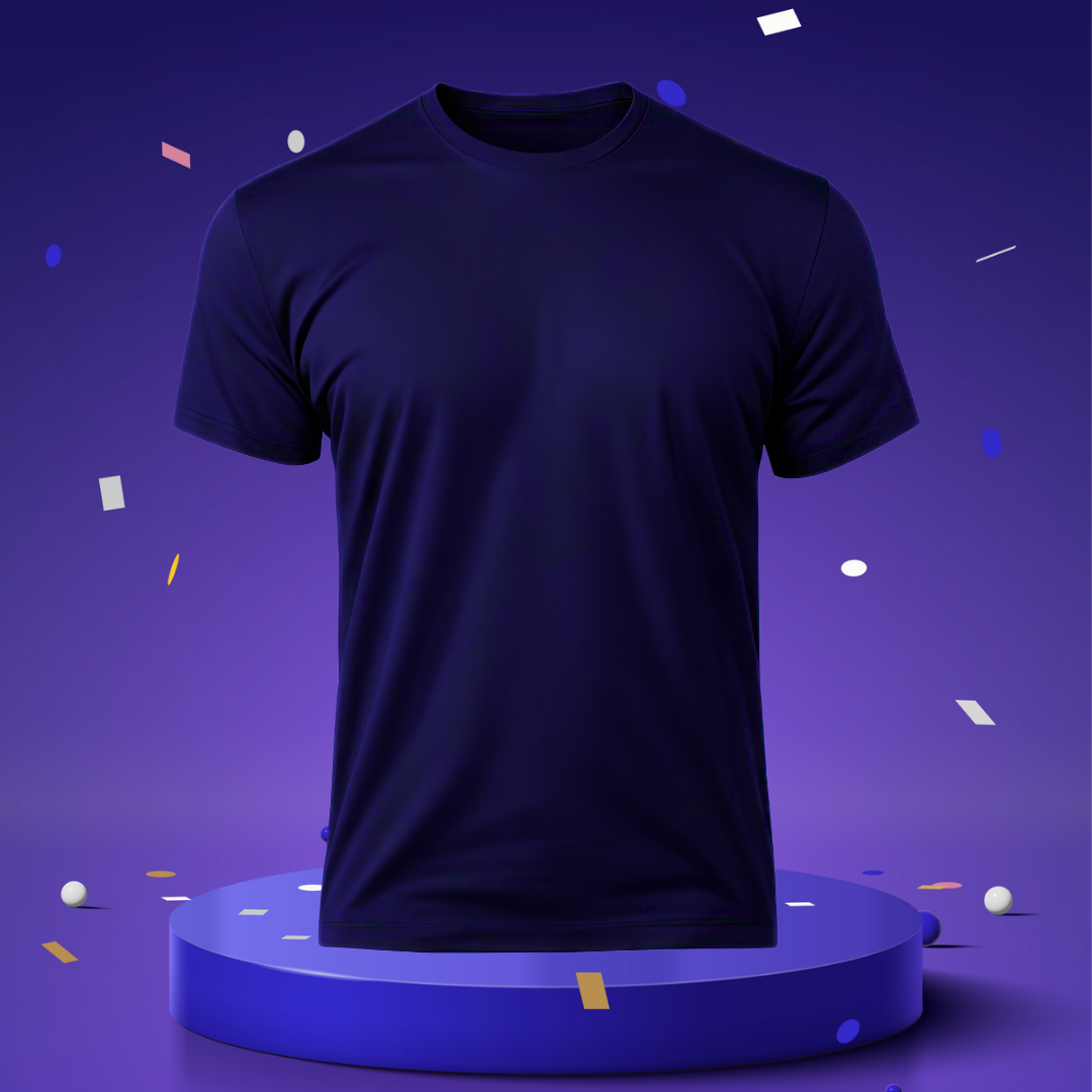 Plain Dark Unisex Tshirt