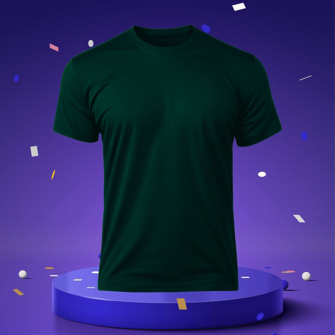 Plain Dark Unisex Tshirt