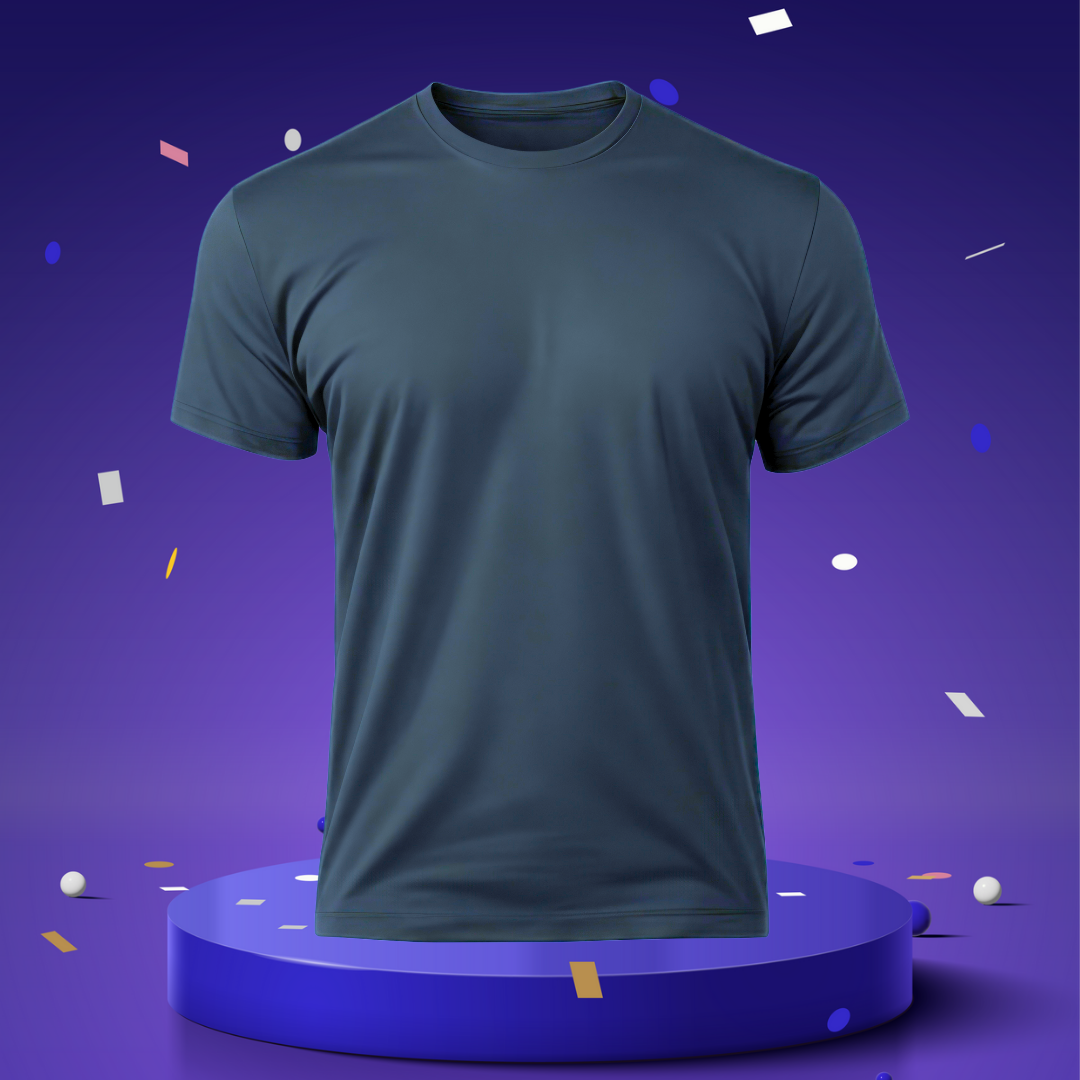 Plain Dark Unisex Tshirt