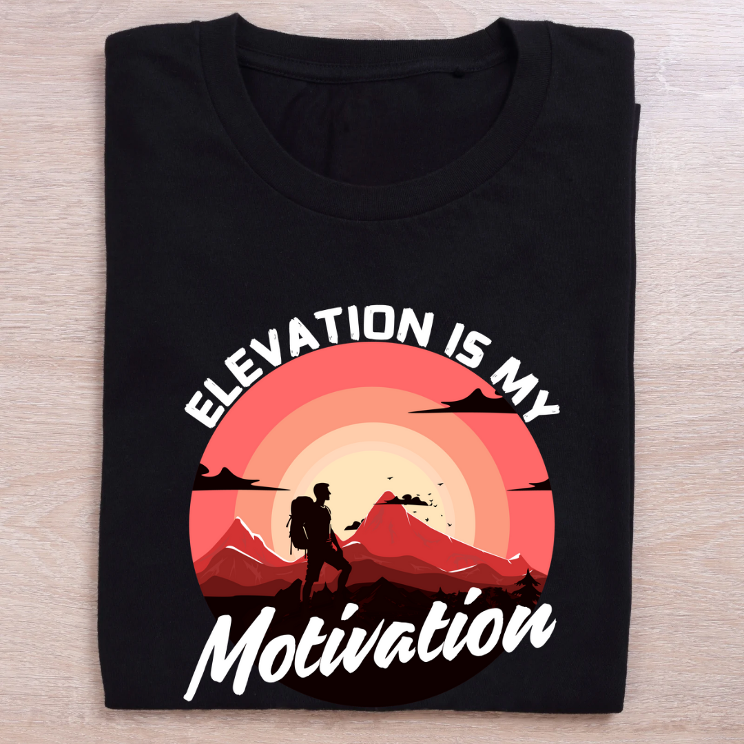 Elevation is my motivation Unisex Tshirts