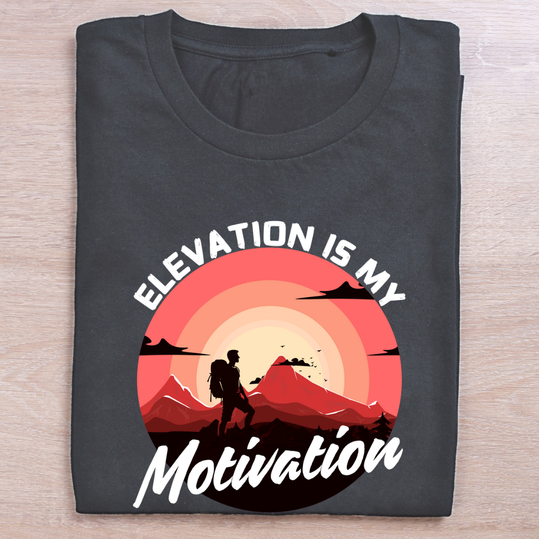 Elevation is my motivation Unisex Tshirts