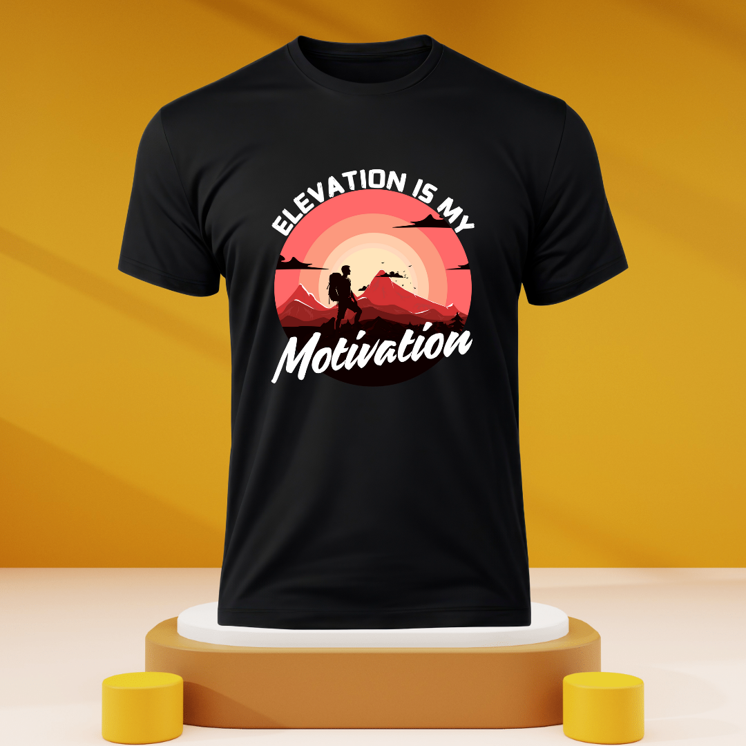 Elevation is my motivation Unisex Tshirts