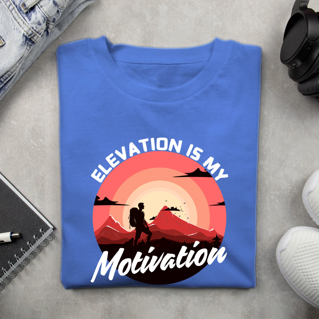 Elevation is my motivation Unisex Tshirts
