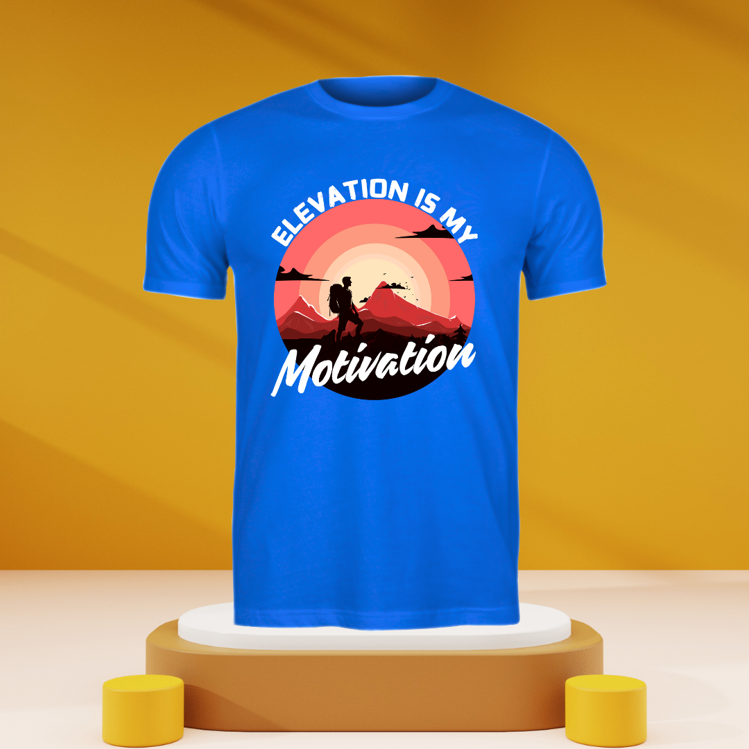 Elevation is my motivation Unisex Tshirts
