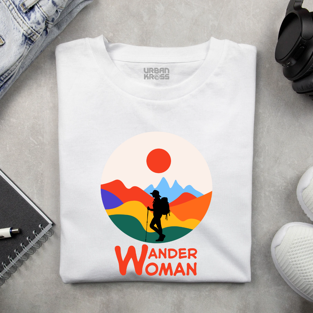 Wander Woman Tshirts - Light