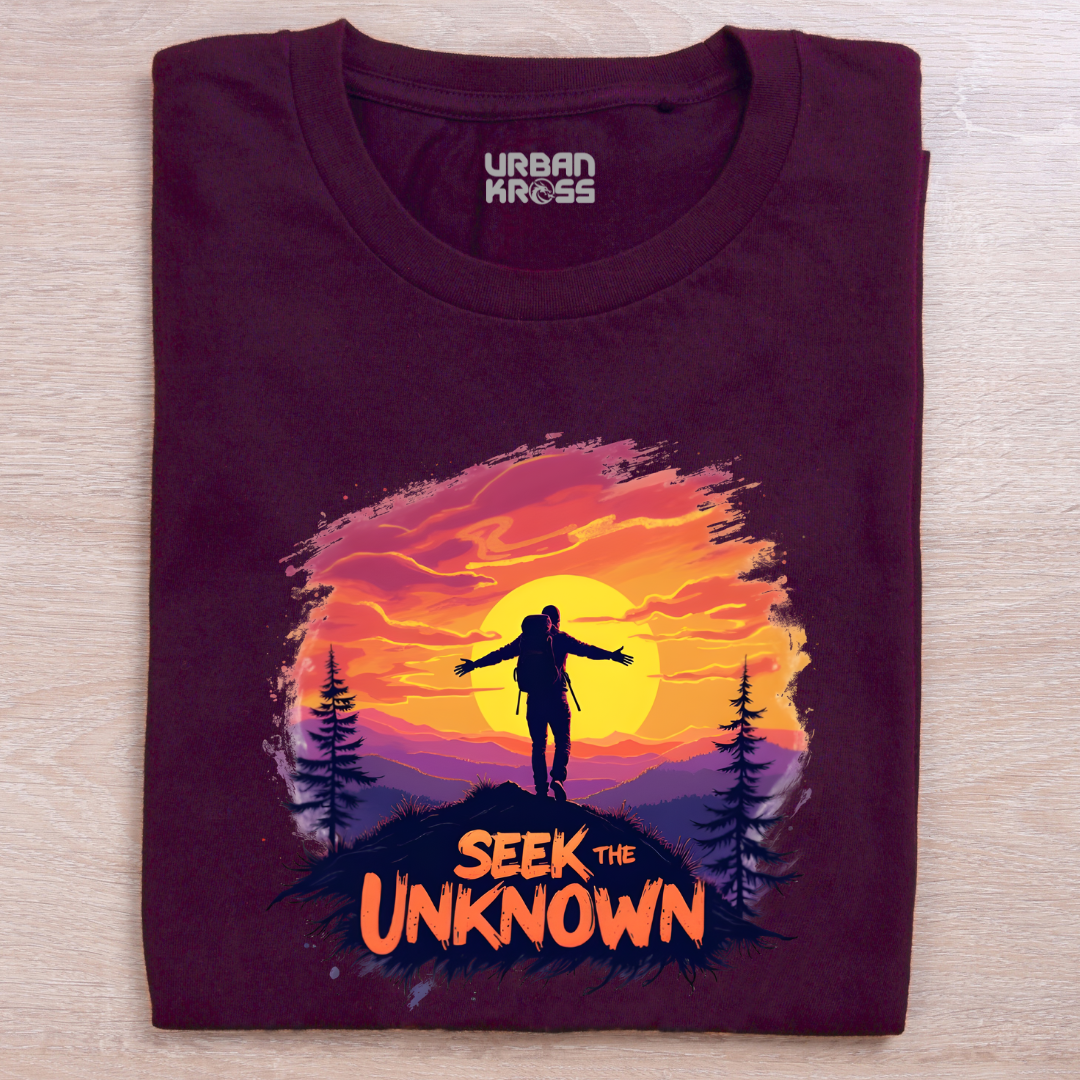 Seek The Unknown Unisex Classic Crew T-Shirt