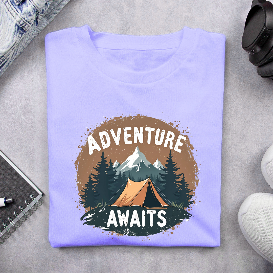 Adventure Awaits Light Unisex Tshirts