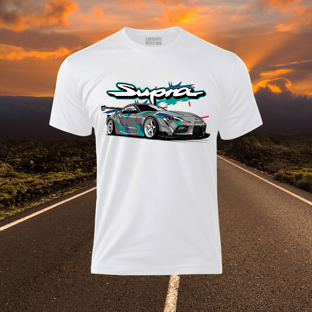 Racing Car Supra Unisex Classic Crew T-Shirt