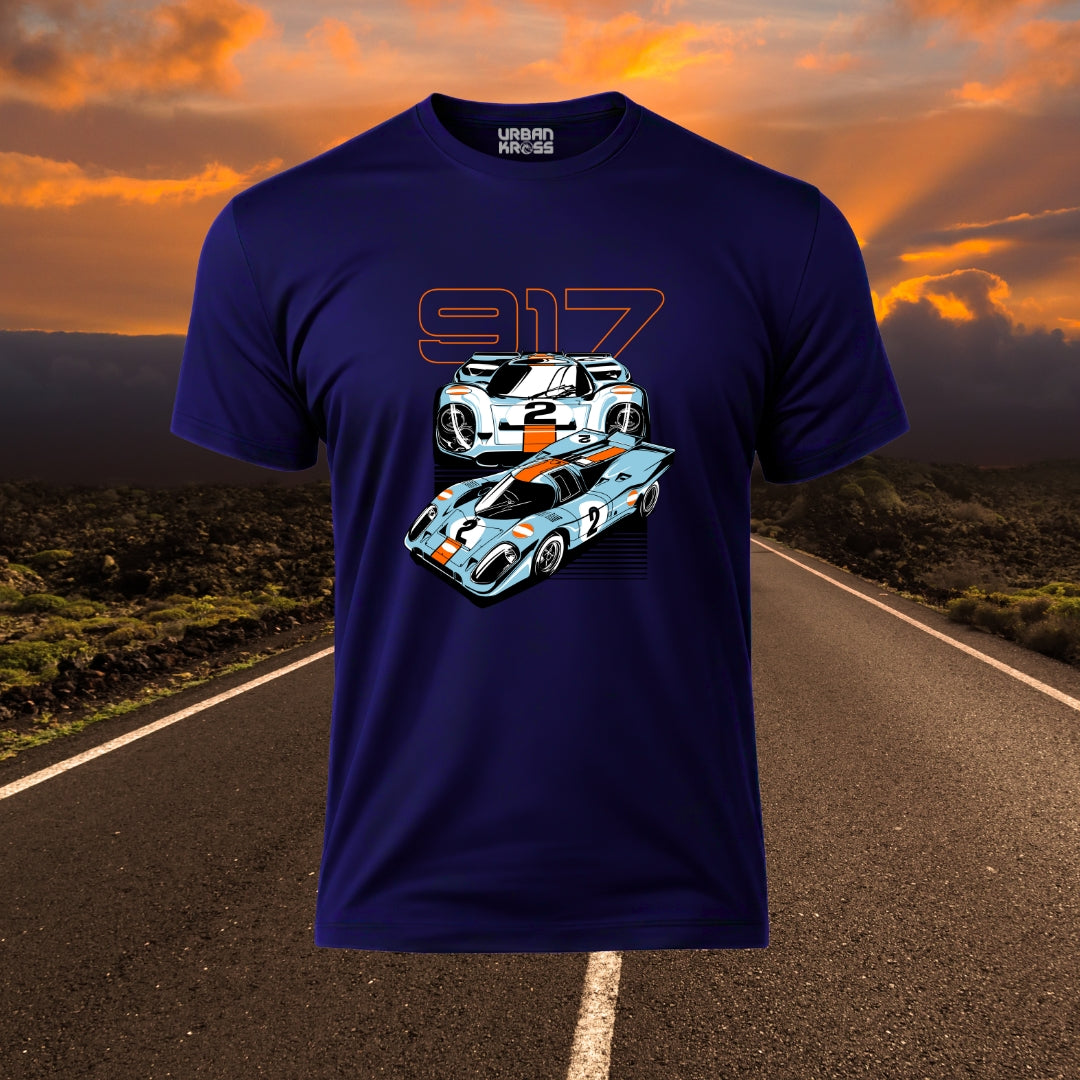 Racing Car 917 Unisex Classic Crew T-Shirt