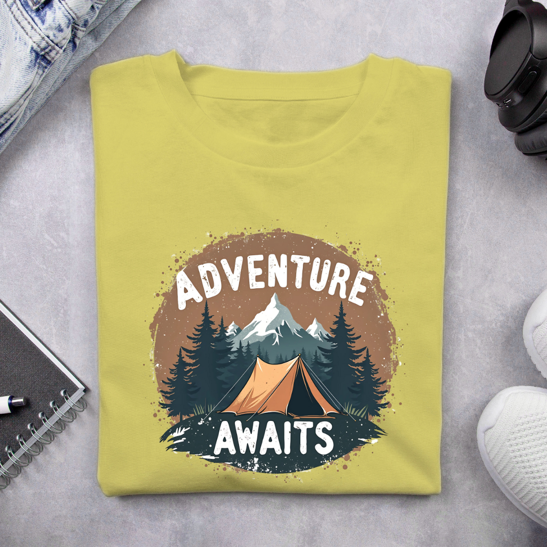 Adventure Awaits Light Unisex Tshirts