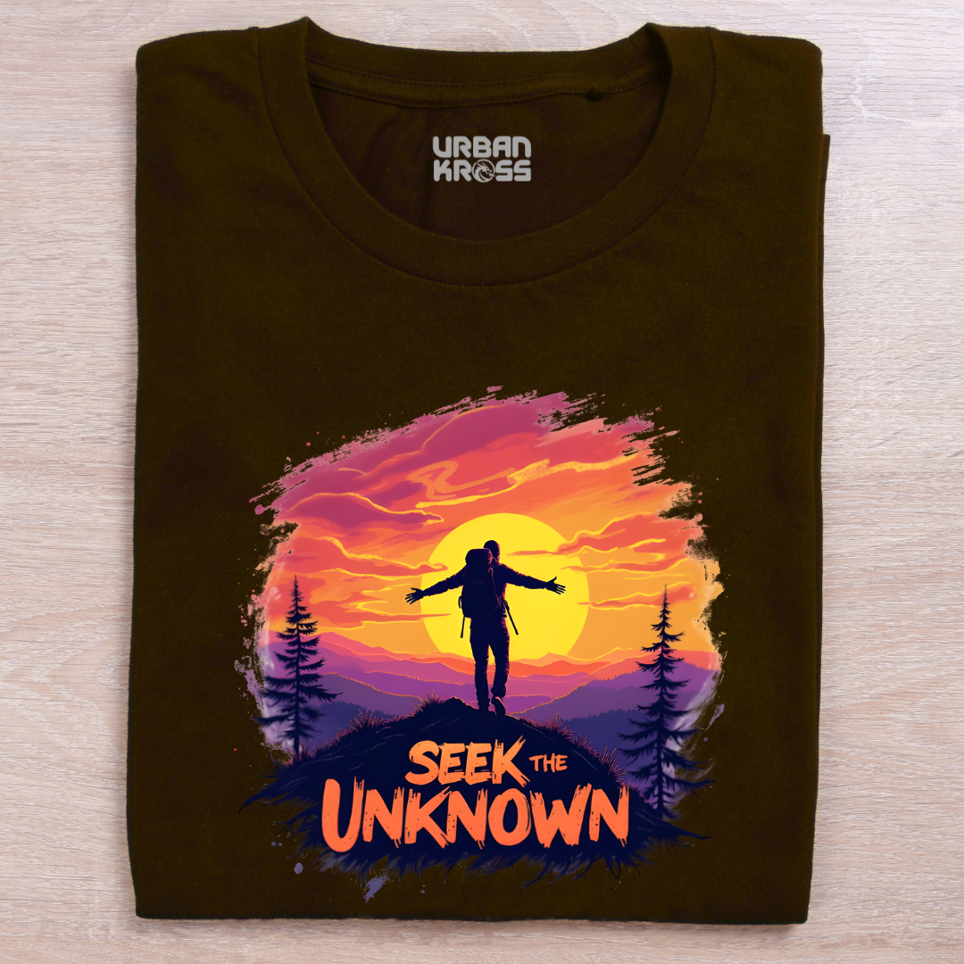 Seek The Unknown Unisex Classic Crew T-Shirt