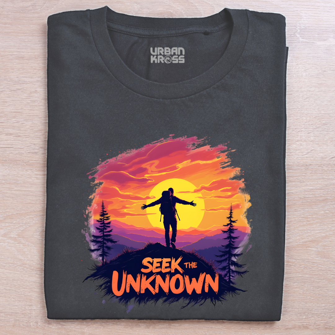 Seek The Unknown Unisex Classic Crew T-Shirt