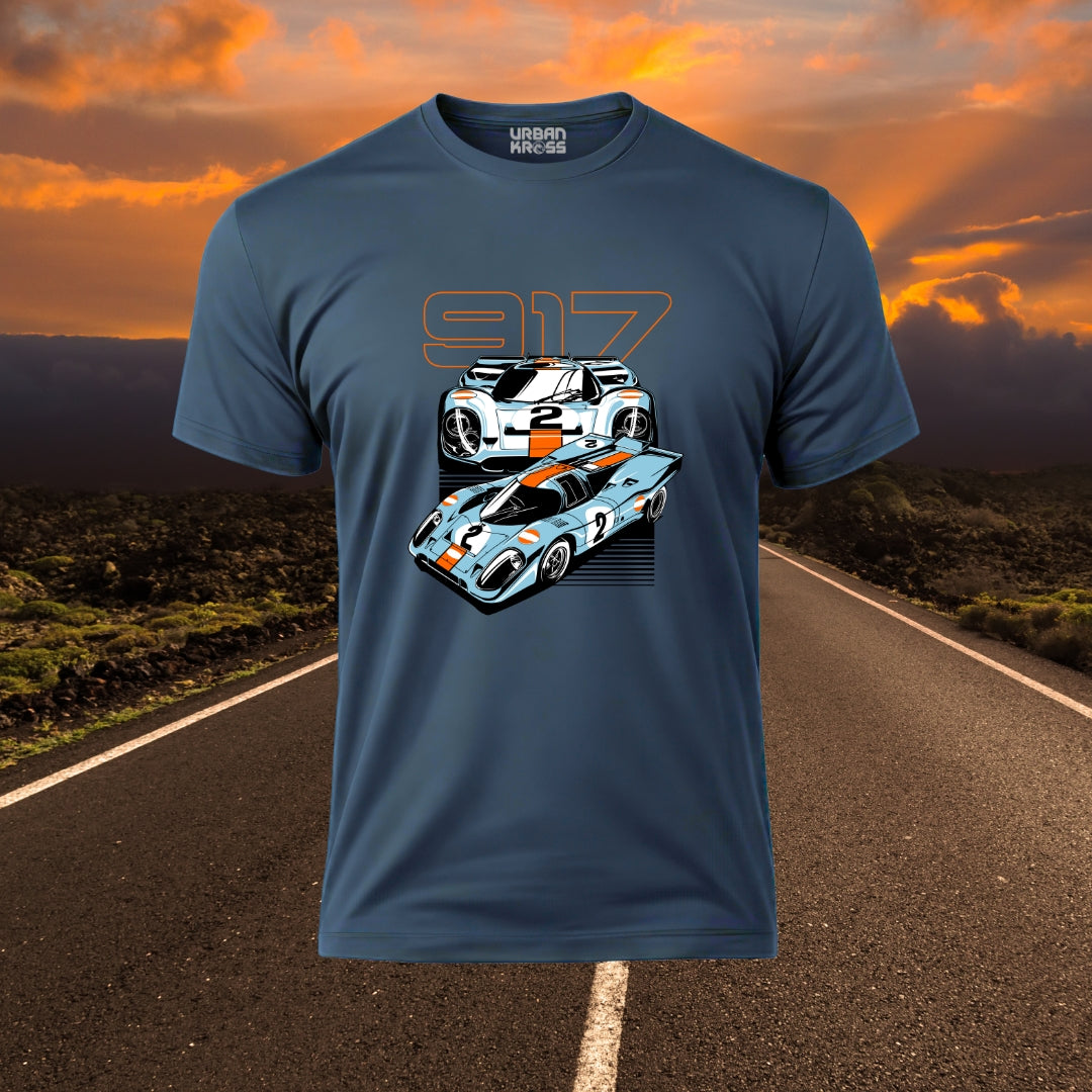 Racing Car 917 Unisex Classic Crew T-Shirt