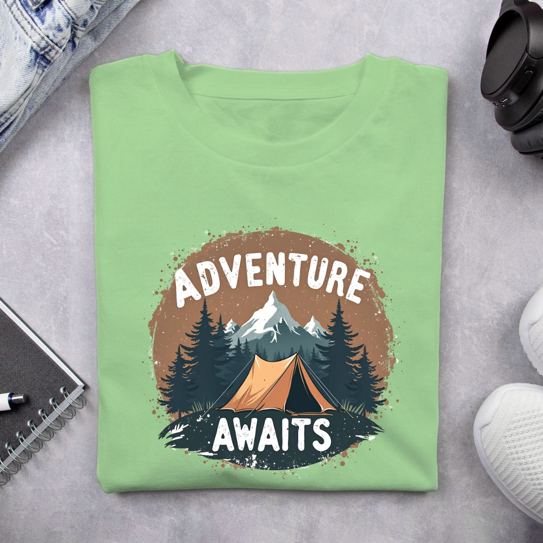 Adventure Awaits Light Unisex Tshirts