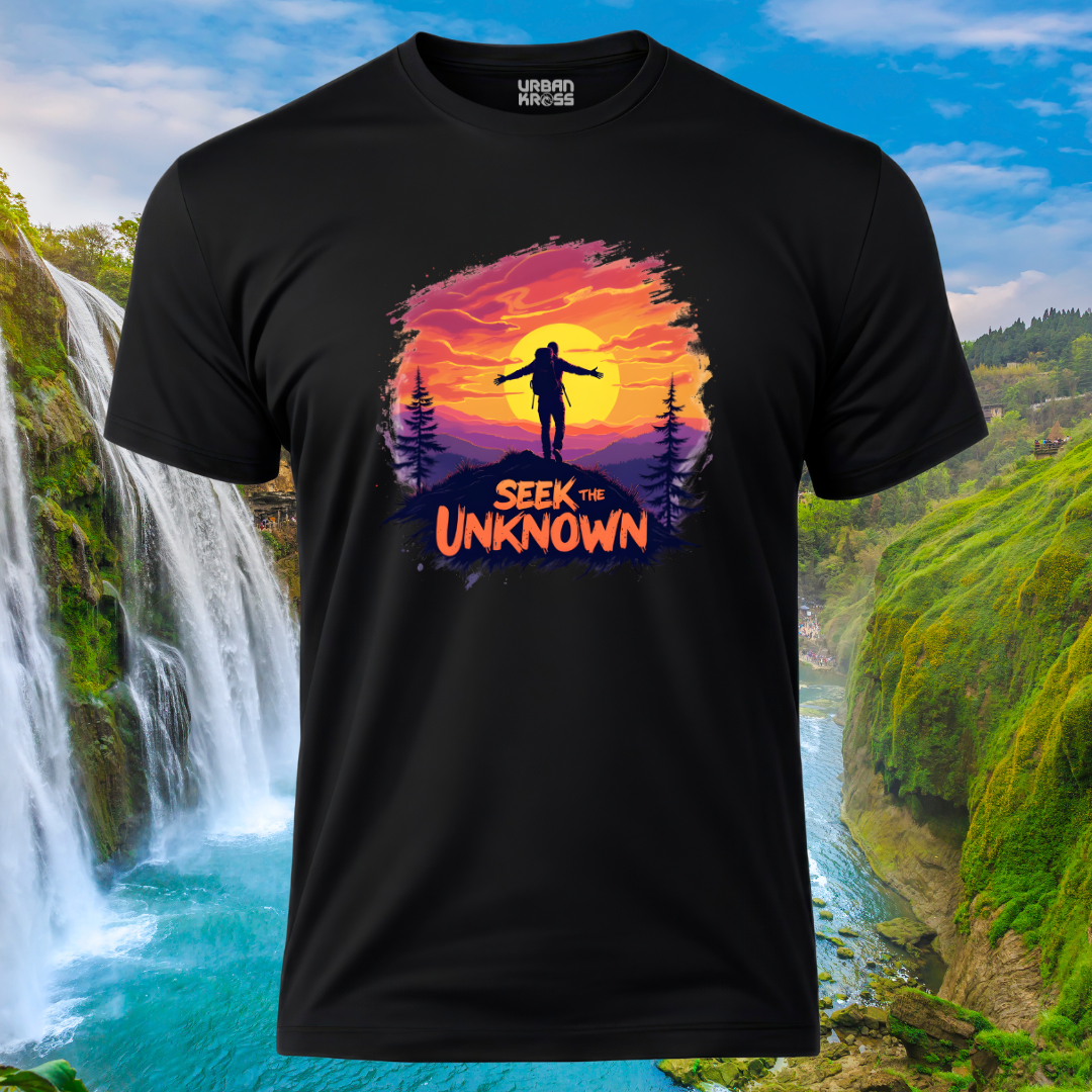 Seek The Unknown Unisex Classic Crew T-Shirt