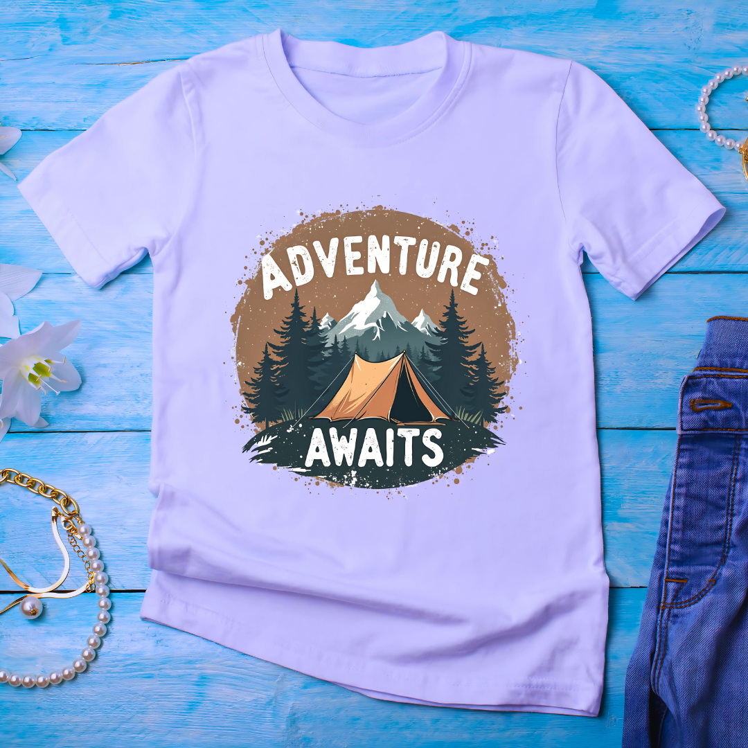 Adventure Awaits Light Unisex Tshirts