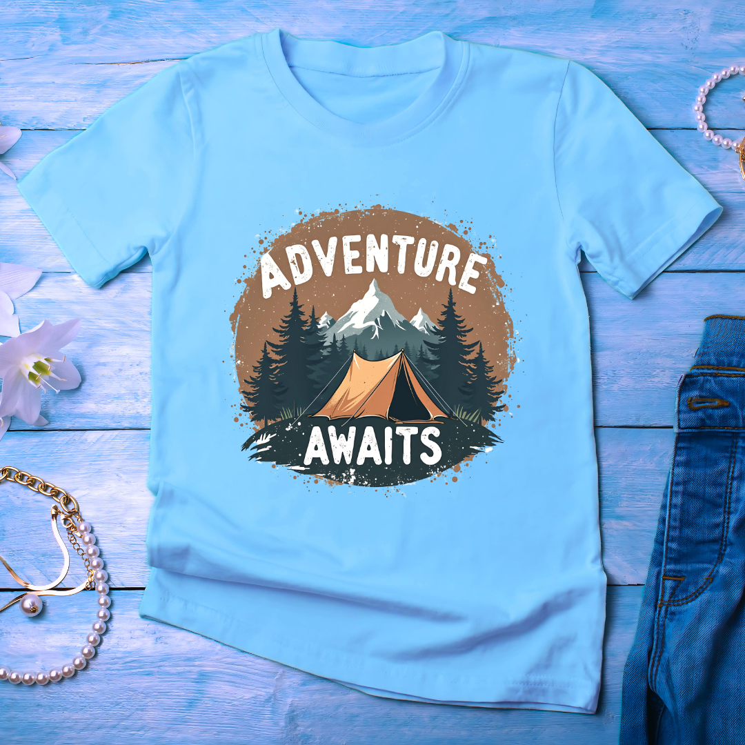 Adventure Awaits Light Unisex Tshirts
