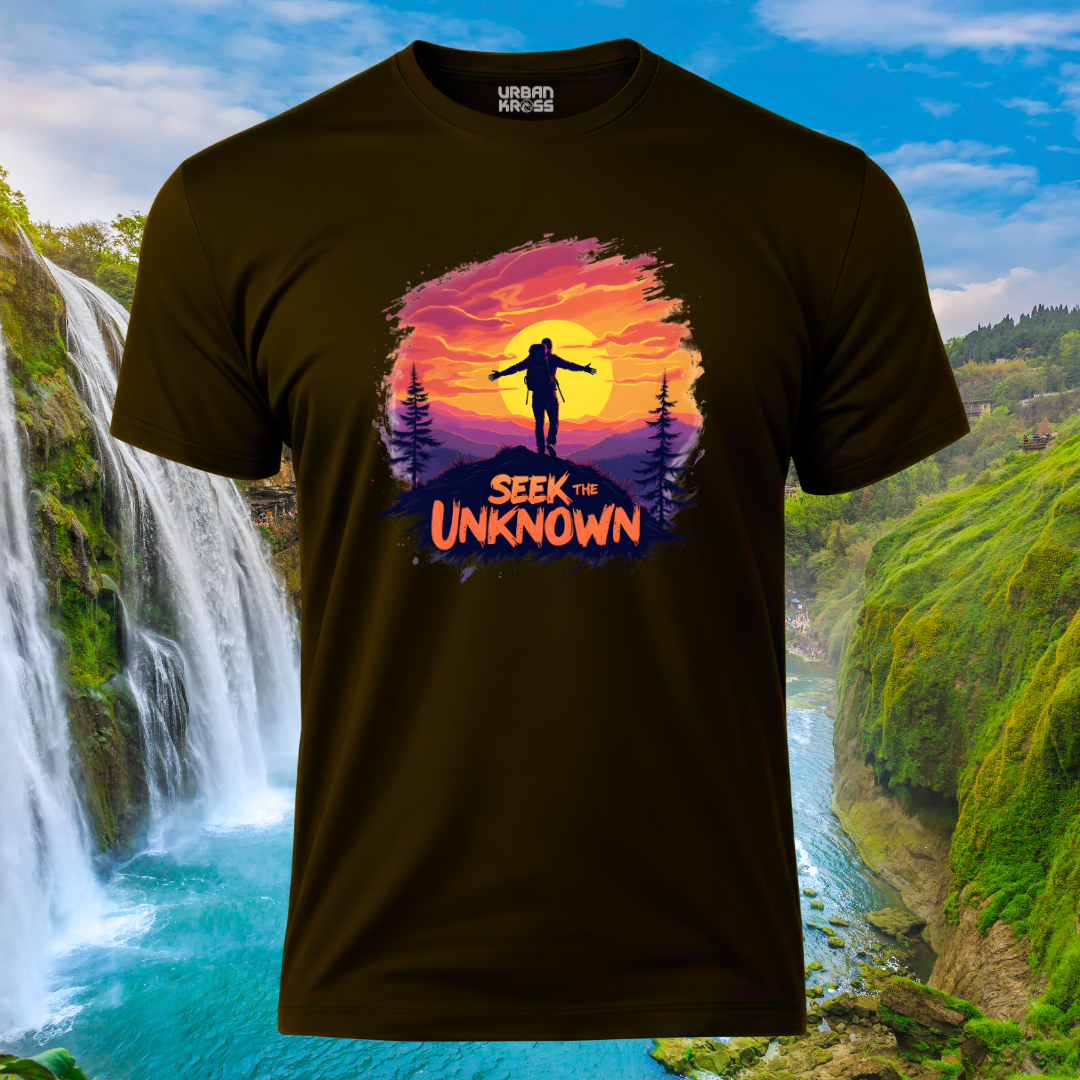 Seek The Unknown Unisex Classic Crew T-Shirt
