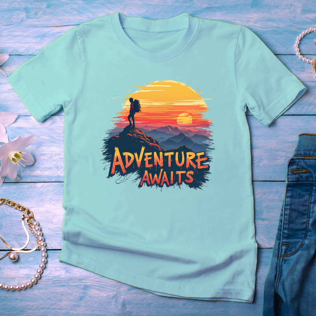 Adventure Awaits Unisex Light Tshirts