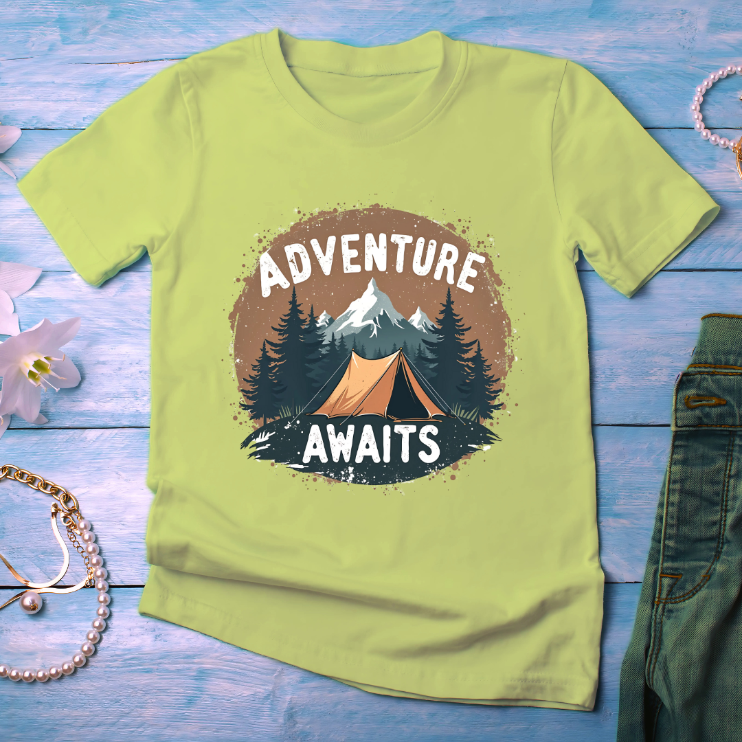 Adventure Awaits Light Unisex Tshirts