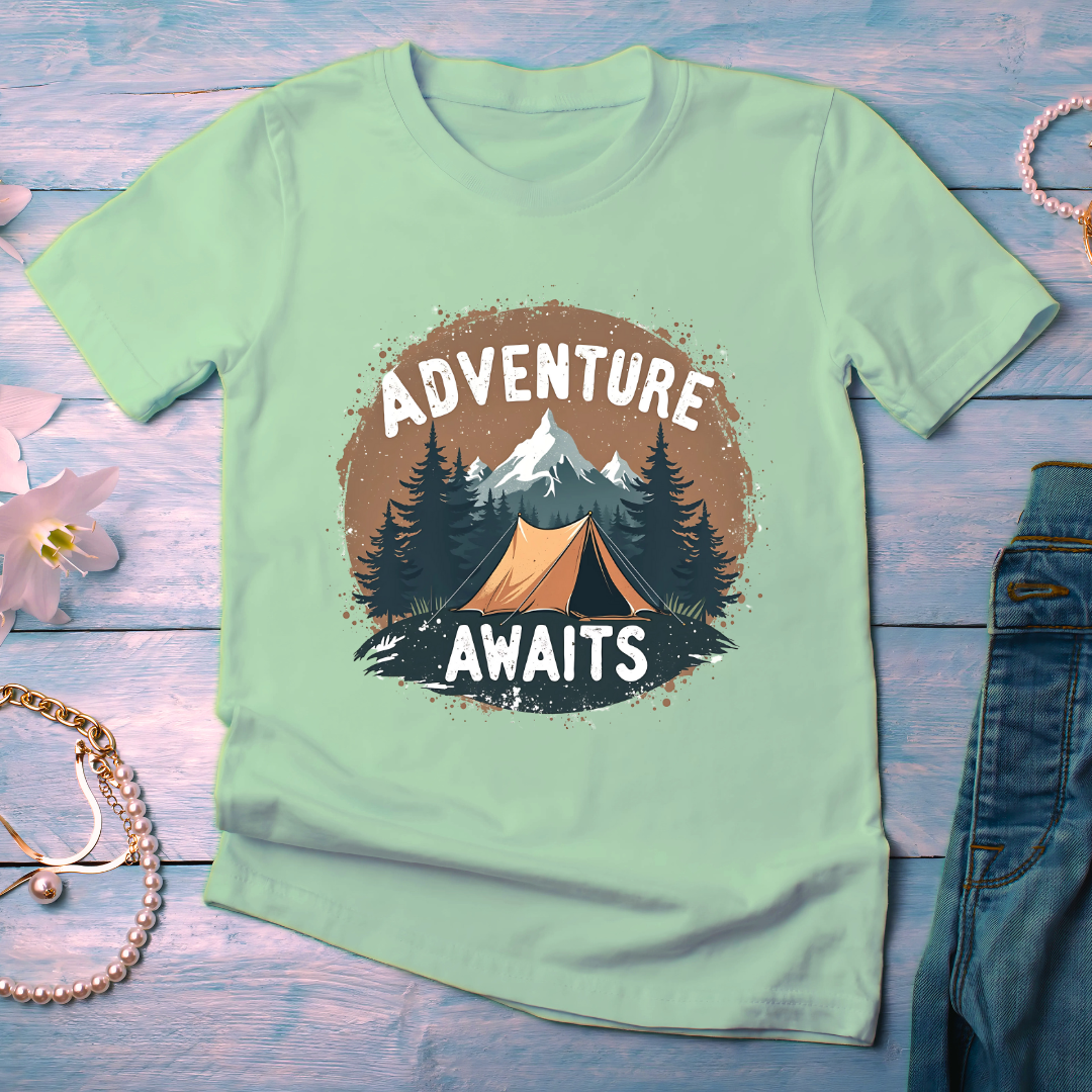 Adventure Awaits Light Unisex Tshirts