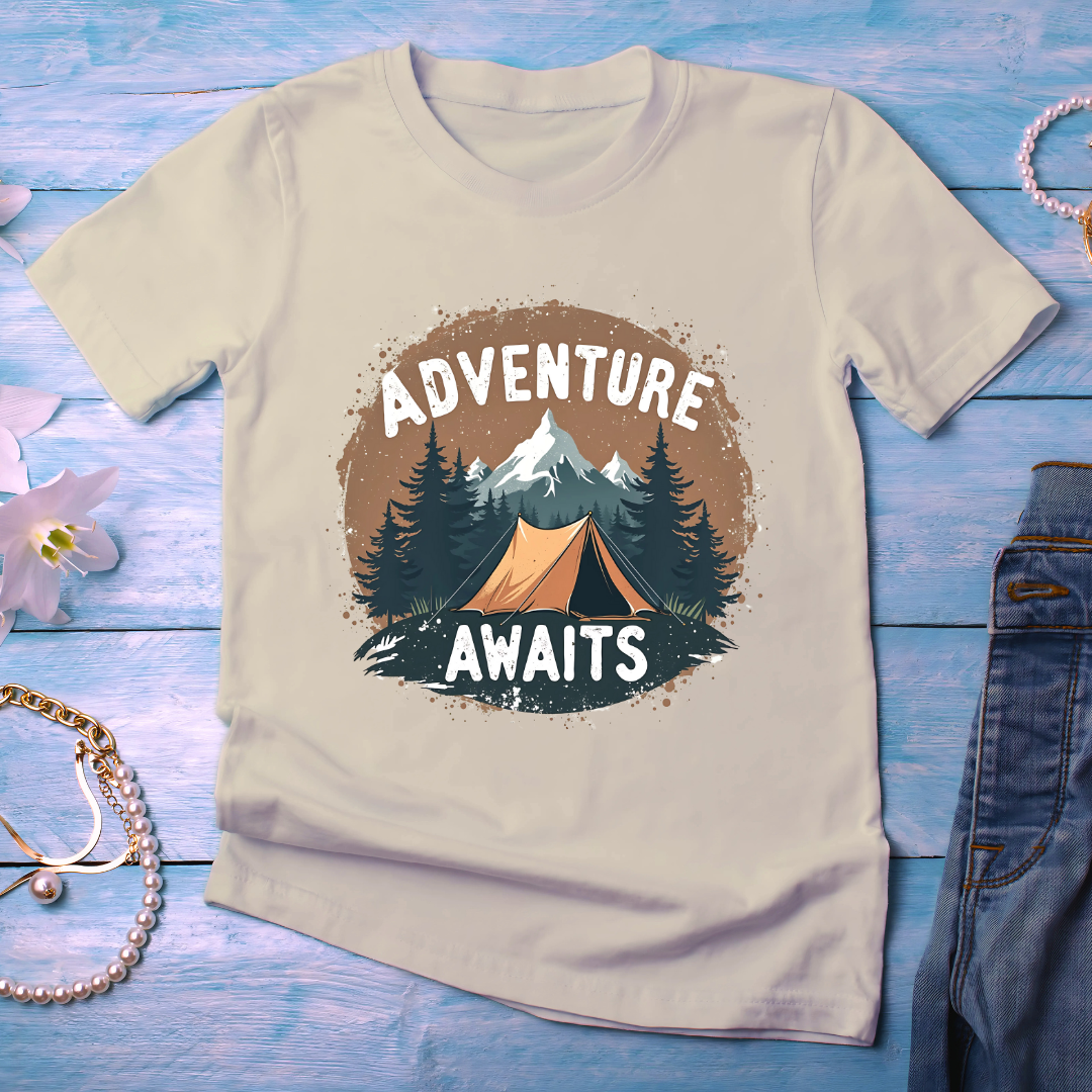 Adventure Awaits Light Unisex Tshirts
