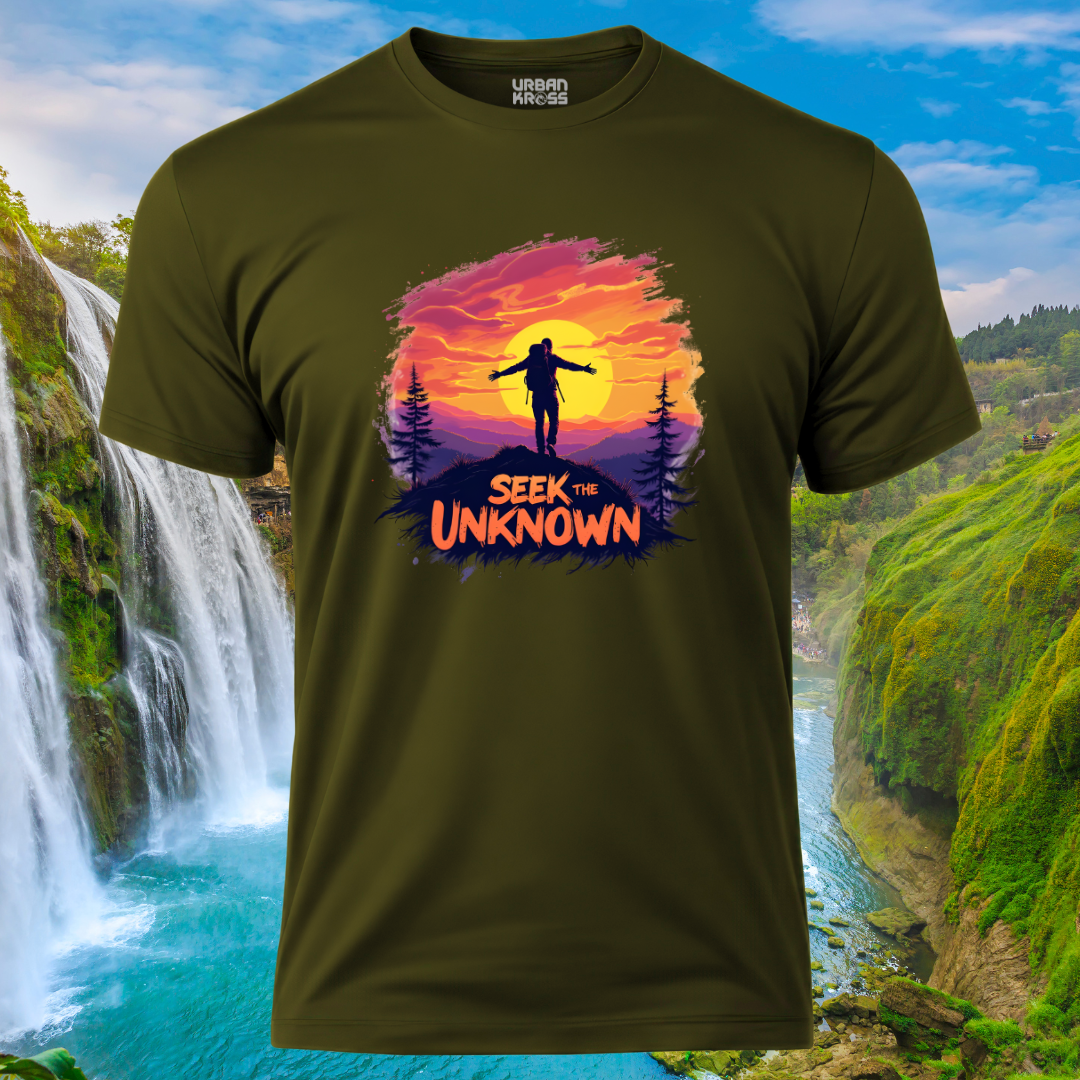 Seek The Unknown Unisex Classic Crew T-Shirt