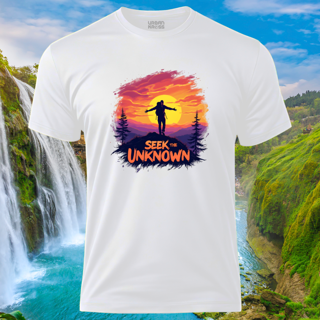 Seek The Unknown Unisex Classic Crew T-Shirt