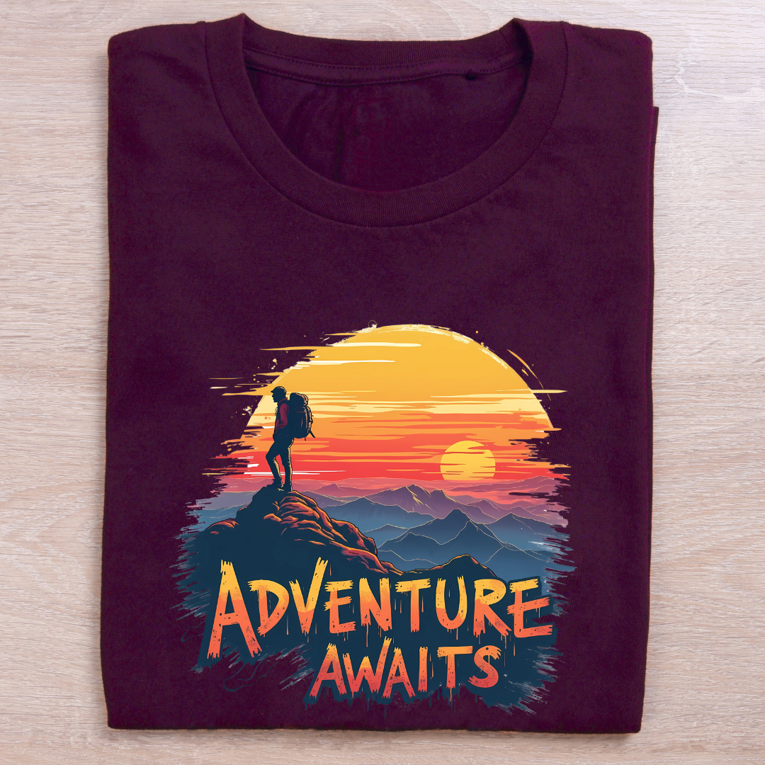 Adventure Awaits Unisex Dark Tshirts