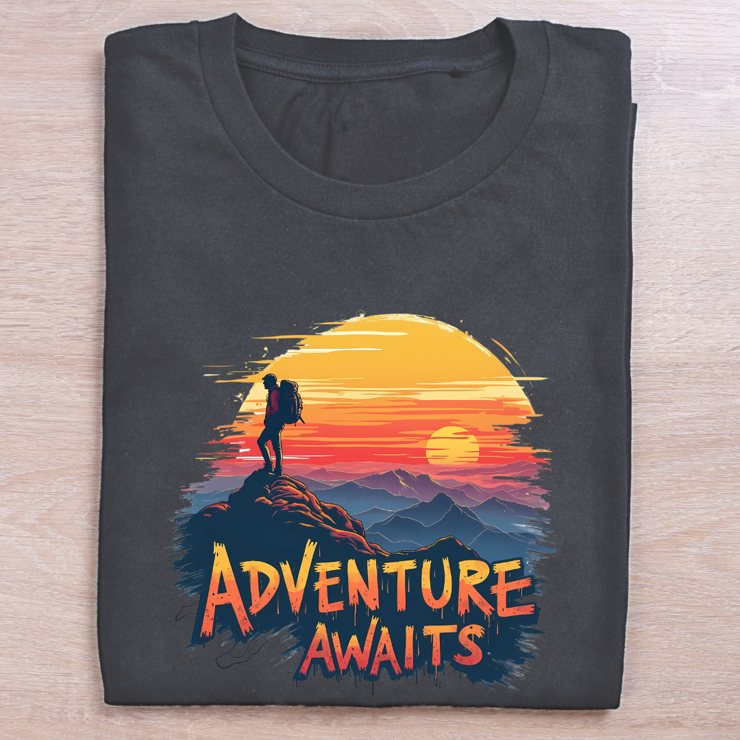 Adventure Awaits Unisex Dark Tshirts