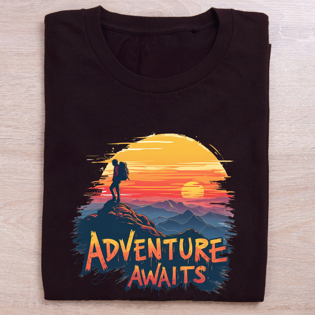 Adventure Awaits Unisex Dark Tshirts