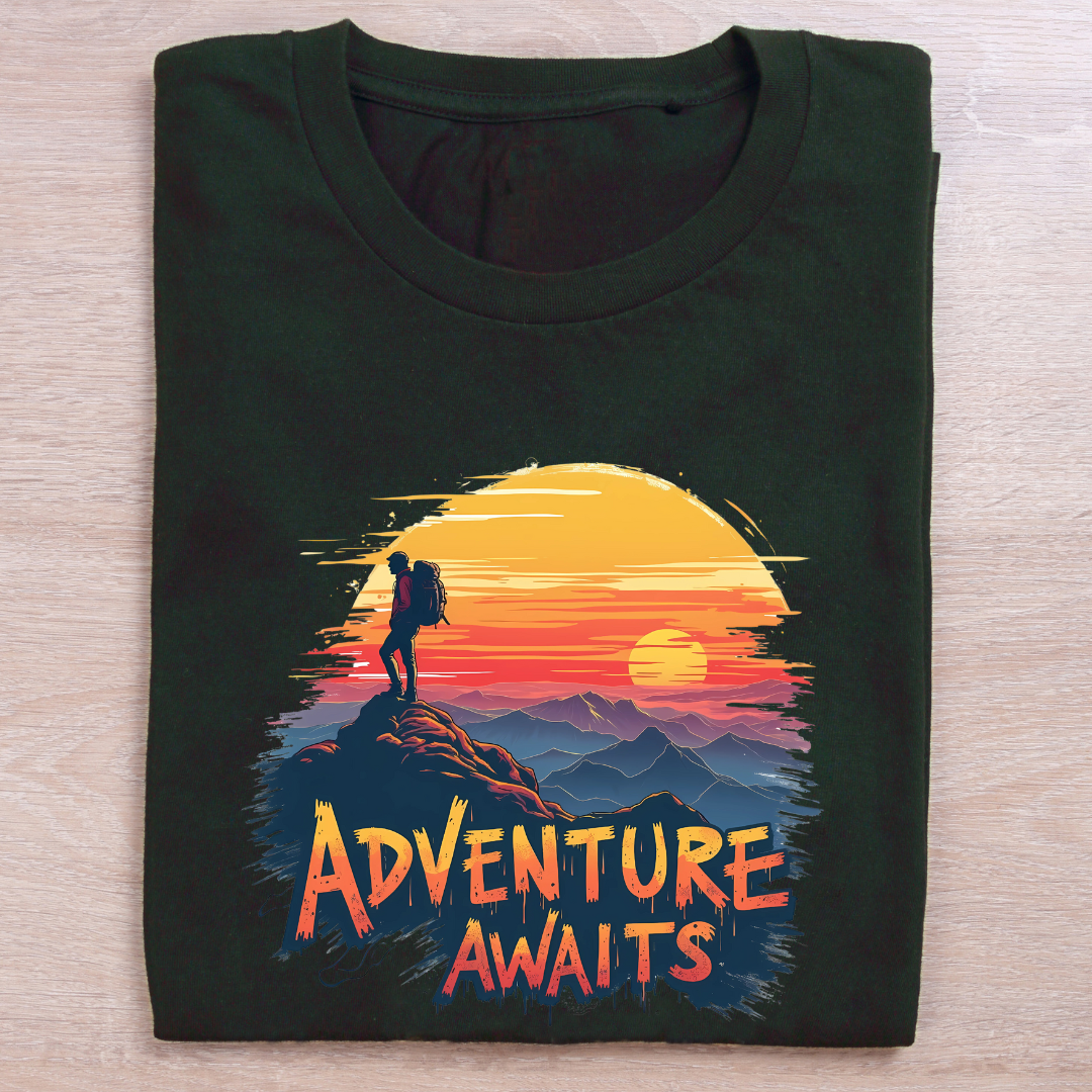 Adventure Awaits Unisex Dark Tshirts
