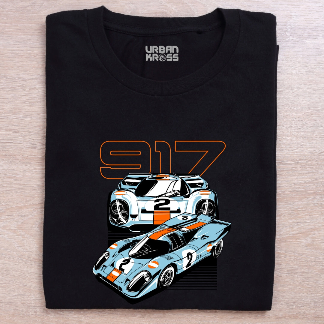 Racing Car 917 Unisex Classic Crew T-Shirt