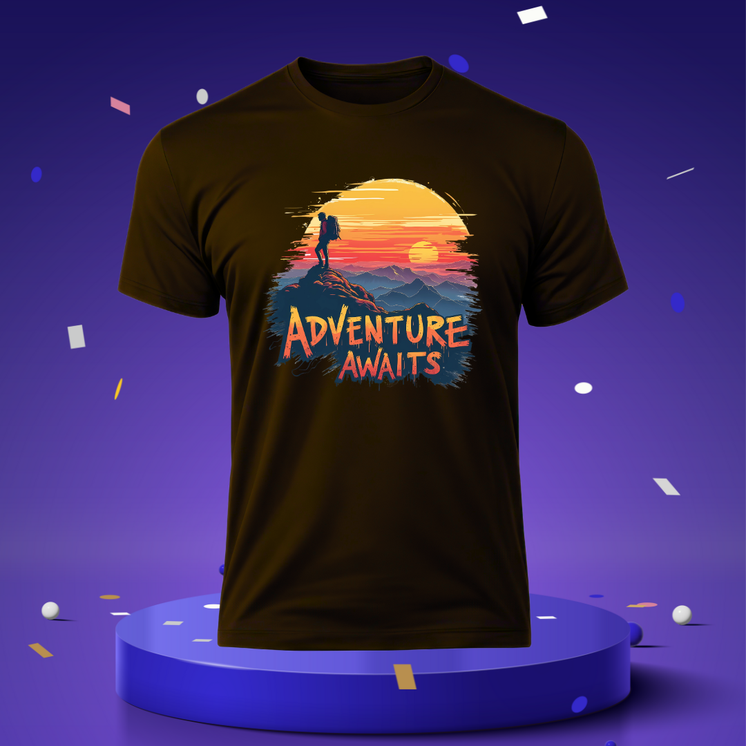 Adventure Awaits Unisex Dark Tshirts