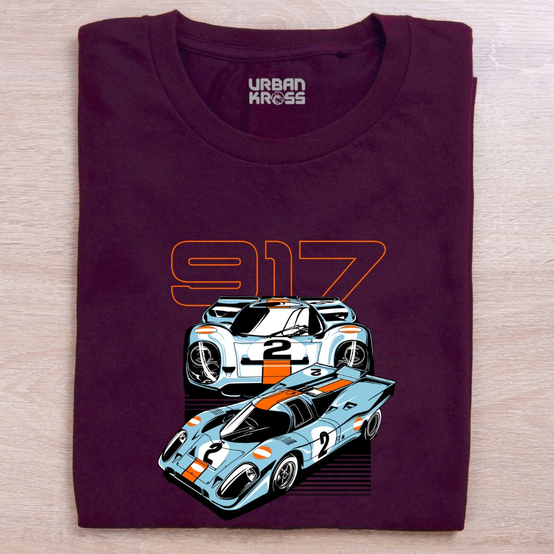 Racing Car 917 Unisex Classic Crew T-Shirt